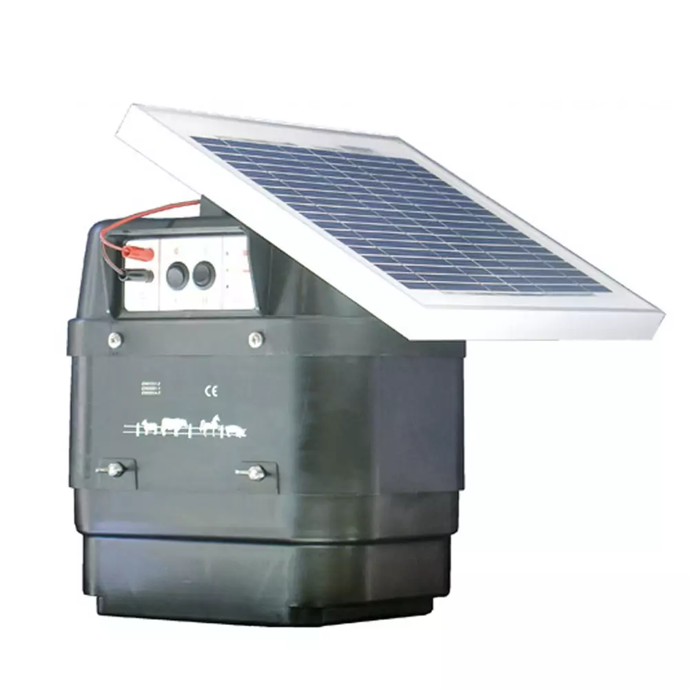 Pastor eléctrico modelo 18s panel solar llampec