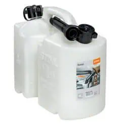 Bidón combinado Estándar 5 + 3 l transparente